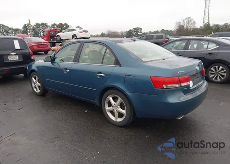 2007 Hyundai Sonata Limited/Se V6 из США, поврежденный, VIN 5NPEU46F07H246914